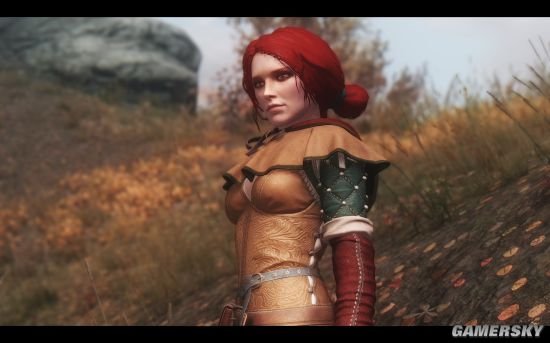 《上古卷轴5》女生向MOD合集第2弹 巫师3、恶魔城Shanoa等服装MOD