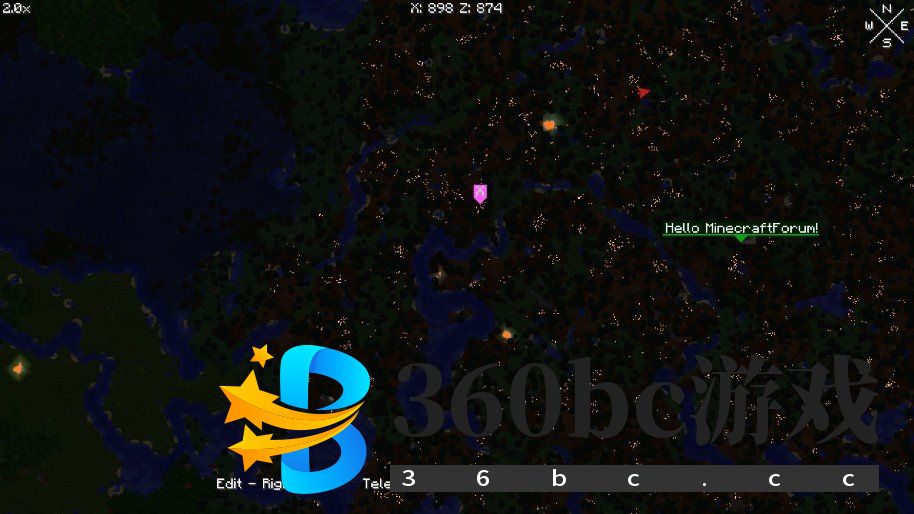 《我的世界》1.16.5谷歌世界地图MOD