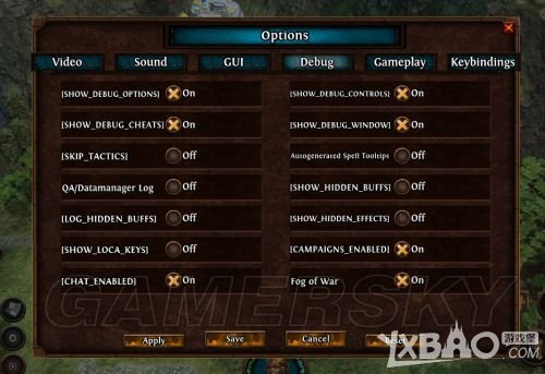 魔法门之英雄无敌7自带作弊选项开启方法