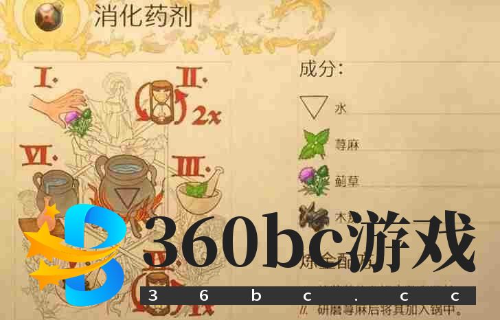 《天国:拯救2》消化药剂制作攻略分享