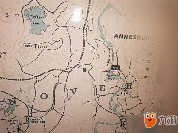 荒野大镖客2四个金条在哪【毒图宝藏4个金条获取攻略】[图]