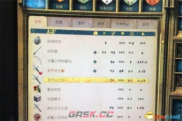 天国拯救乔治之剑怎么获得 乔治之剑获得方法-第3张-单机攻略-GASK