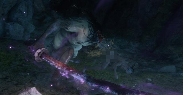 《只狼》赤身Mod来了!与无头人的战斗很有喜感