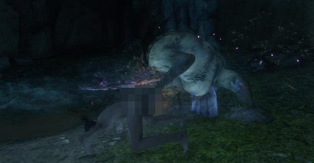 《只狼》赤身Mod来了!与无头人的战斗很有喜感