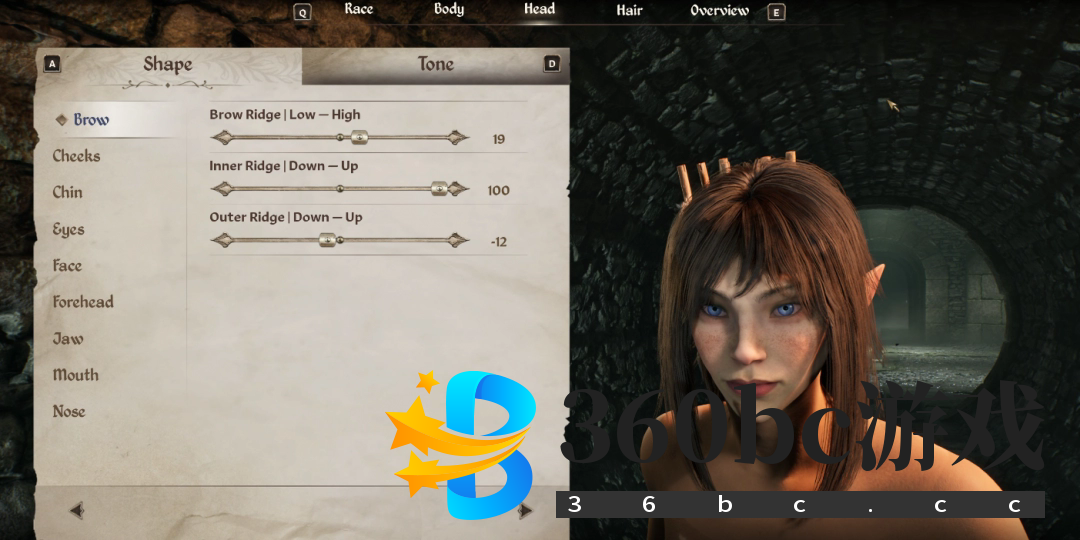 《上古卷轴4：湮灭重制版》木精灵捏脸分享-第3张-单机攻略-GASK