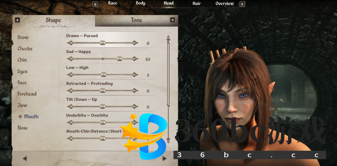 《上古卷轴4:湮灭重制版》木精灵捏脸分享-第10张-单机攻略-GASK