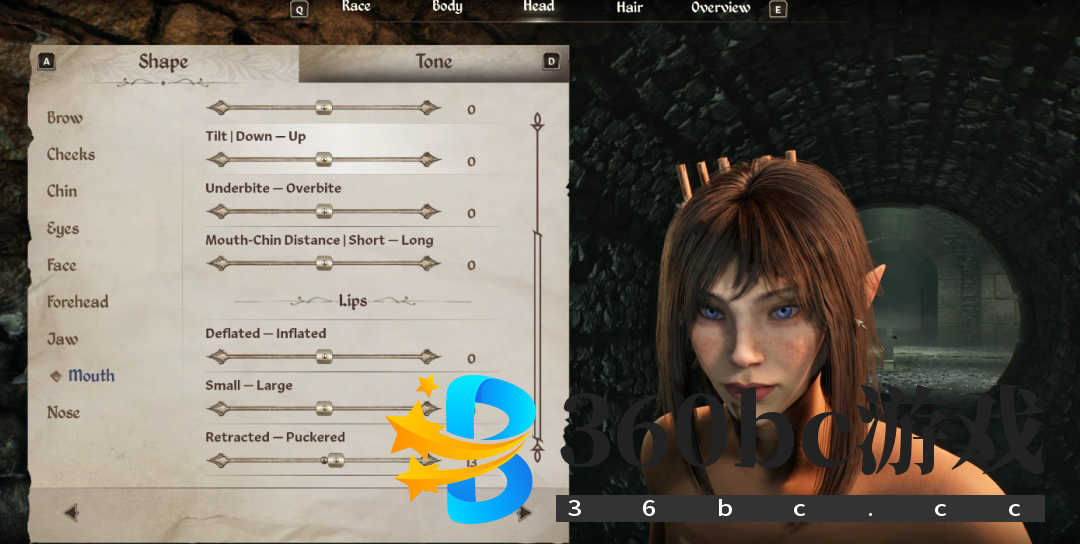 《上古卷轴4：湮灭重制版》木精灵捏脸分享-第11张-单机攻略-GASK