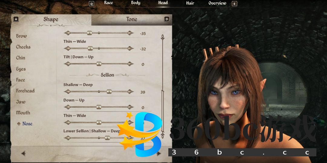 《上古卷轴4：湮灭重制版》木精灵捏脸分享-第14张-单机攻略-GASK