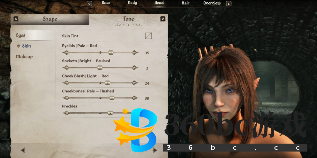 《上古卷轴4：湮灭重制版》木精灵捏脸分享-第16张-单机攻略-GASK