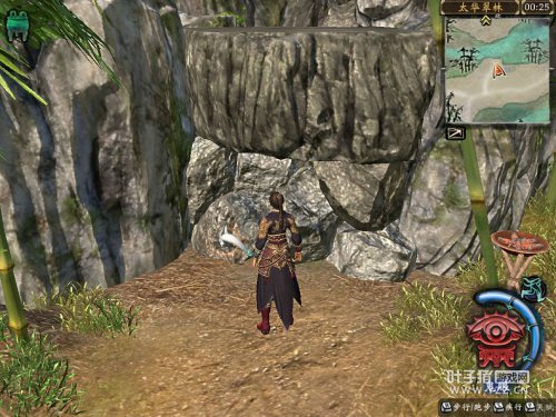 《轩辕剑6》场景的纹理刻画比较细腻
